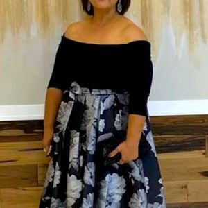 Off the shoulder dress